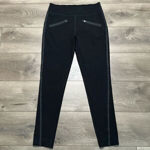 Spanx Everywhere Tech Tape‎ Black High Rise Leggings Size Large